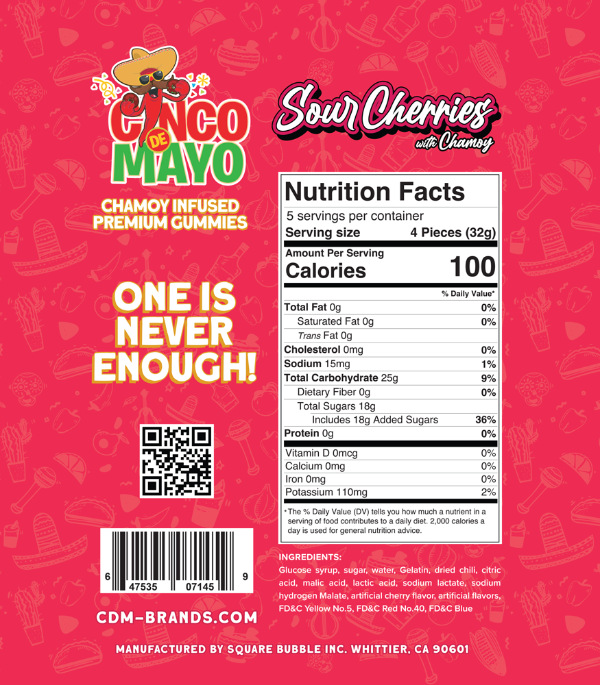 Chamoy Infused Gummies