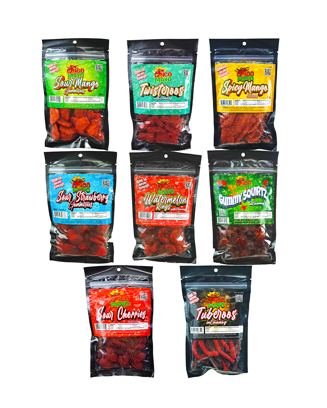 Chamoy Infused Gummies Variety