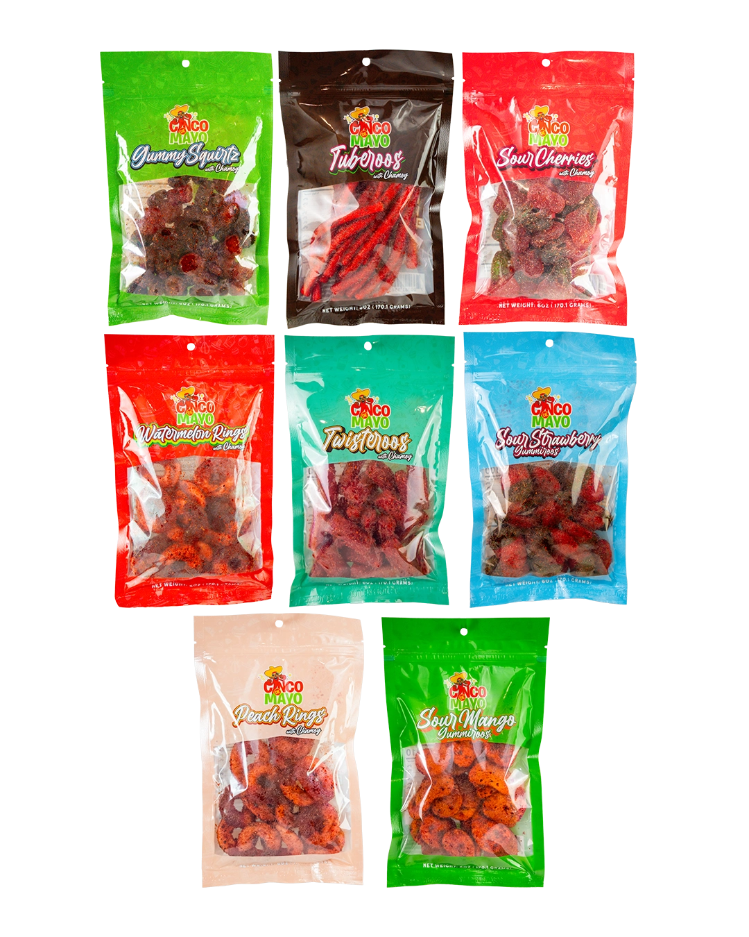 Chamoy Infused Gummies Variety