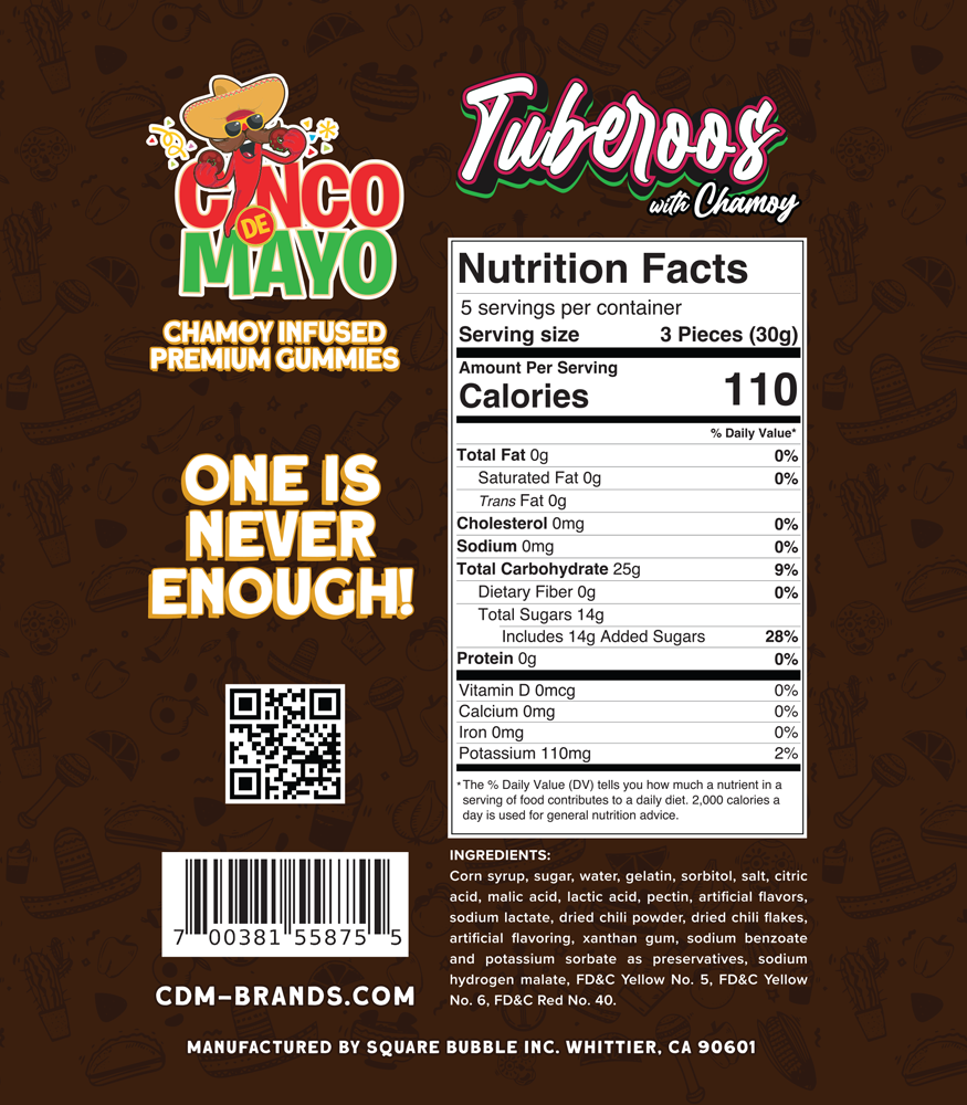 Chamoy Infused Gummies